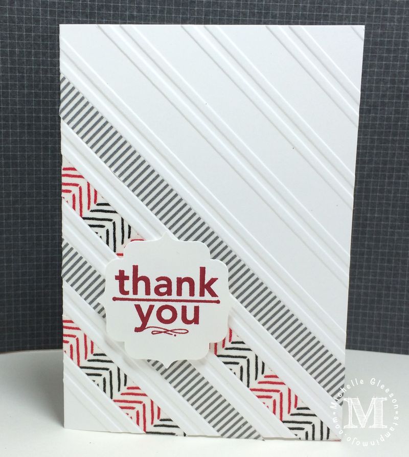 Quick and Easy Thank You Cards Stampin' Mojo
